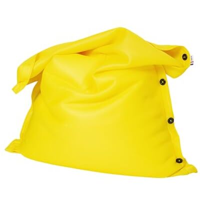 Shelto Housse de Remplacement Tissu Mesh3D Jaune 125 x 175 cm pour Pouf Géant Flottant Polyester Lavable Extérieur - Publicité Shelto Housse de Remplacement Tissu Mesh3D Jaune 125 x 175 cm pour Pouf Géant Flottant Polyester Lavable Extérieur - Publicité