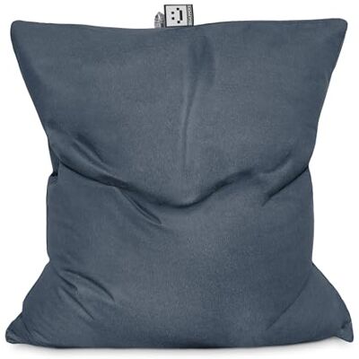 Happers Pouf géant Big Pouf XXL Naylim Mat Gris Pétrole pour Extérieur avec Rembourrage Inclus - Publicité Happers Pouf géant Big Pouf XXL Naylim Mat Gris Pétrole pour Extérieur avec Rembourrage Inclus - Publicité