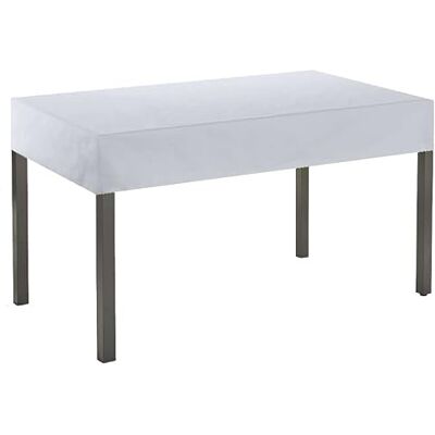 Kaufpirat Bâche de protection premium pour banc de jardin 155x100x15 cm Banquette en bois, meubles de jardin, table de jardin housse étanche 900 D, 500 g/m² 6 000 mm imperméable protection durable Blanc - Publicité Kaufpirat Bâche de protection premium pour banc de jardin 155x100x15 cm Banquette en bois, meubles de jardin, table de jardin housse étanche 900 D, 500 g/m² 6 000 mm imperméable protection durable Blanc - Publicité