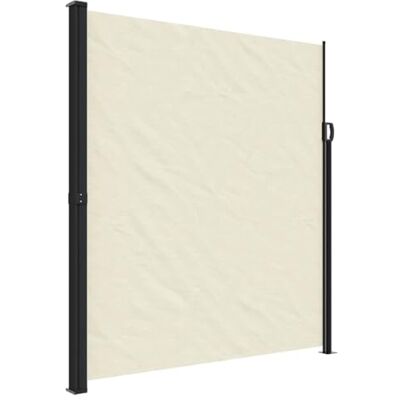 vidaXL Auvent Latéral Rétractable, Brise-Vue de Jardin, Écran de Protection, Écran de Balcon Terrasse Arrière-Cour Extérieur, Crème 220x500 cm - Publicité vidaXL Auvent Latéral Rétractable, Brise-Vue de Jardin, Écran de Protection, Écran de Balcon Terrasse Arrière-Cour Extérieur, Crème 220x500 cm - Publicité