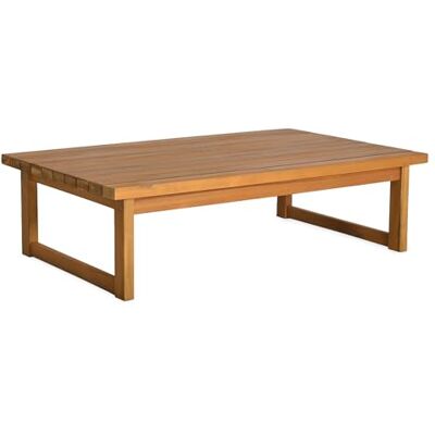 Spetebo Table de jardin en bois d'acacia huilé 106 x 66 cm Table basse d'extérieur en bois massif Table de jardin, de balcon, d'appoint, de salon, table basse Table en bois résistant aux - Publicité Spetebo Table de jardin en bois d'acacia huilé 106 x 66 cm Table basse d'extérieur en bois massif Table de jardin, de balcon, d'appoint, de salon, table basse Table en bois résistant aux - Publicité