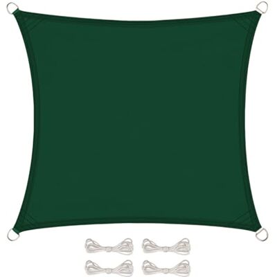 Linxor Voile d'ombrage carré pour terrasse, Jardin, Toile imperméable et résistant UV Plusieurs Tailles et Coloris - Publicité Linxor Voile d'ombrage carré pour terrasse, Jardin, Toile imperméable et résistant UV Plusieurs Tailles et Coloris - Publicité