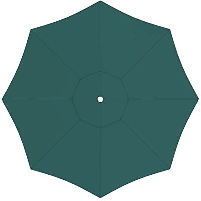 paramondo Toile pour parasol en bois paramadera Diamètre : 3 m Imperméable Avec ventilation Lavable Rond Vert - Publicité paramondo Toile pour parasol en bois paramadera Diamètre : 3 m Imperméable Avec ventilation Lavable Rond Vert - Publicité