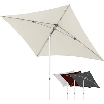 Doppler AluPro Push Up Parasol Ø 260 cm Anthracite, protection UV 80 - Publicité Doppler AluPro Push Up Parasol Ø 260 cm Anthracite, protection UV 80 - Publicité