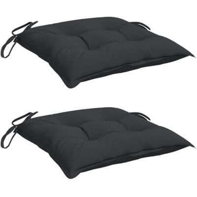 vidaXL Lot de 4 Coussins de Palette, Galette de Siège Imperméable, Coussin de Jardin, Décoration d'Extérieur Terrasse, Noir 50x50x7 cm Tissu Oxford - Publicité vidaXL Lot de 4 Coussins de Palette, Galette de Siège Imperméable, Coussin de Jardin, Décoration d'Extérieur Terrasse, Noir 50x50x7 cm Tissu Oxford - Publicité