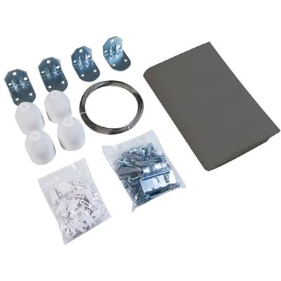 Windhager Kit de Sauce Anthracite 270 x 140 cm - Publicité Windhager Kit de Sauce Anthracite 270 x 140 cm - Publicité
