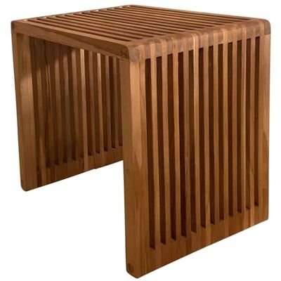 AXI Liane Table d'Appoint en Teck Table Basse pour Jardin, Balcon & Terrasse, 40 x 35 x 40 cm - Publicité AXI Liane Table d'Appoint en Teck Table Basse pour Jardin, Balcon & Terrasse, 40 x 35 x 40 cm - Publicité