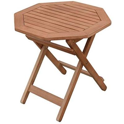 SPETEBO MAYFIELD - 50x50x50 cm - eucalyptus FSC - pliable - Table - Publicité SPETEBO MAYFIELD - 50x50x50 cm - eucalyptus FSC - pliable - Table - Publicité