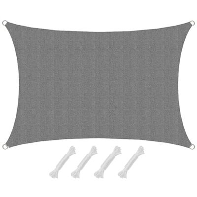 AMANKA 1,5x2 Voile d'Ombrage Rectangulaire 90% UV Protection Toile d'Ombrage Perméable Toile Pergola Voiles d'Ombrage pour Patio Bache d'Ombrage Parasol Toile Perméable Protege Soleil Terrasse - Publicité AMANKA 1,5x2 Voile d'Ombrage Rectangulaire 90% UV Protection Toile d'Ombrage Perméable Toile Pergola Voiles d'Ombrage pour Patio Bache d'Ombrage Parasol Toile Perméable Protege Soleil Terrasse - Publicité