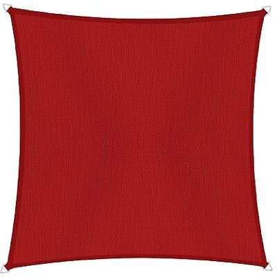 Windhager Cannes 10775 Voile d'ombrage carré 4 x 4 m (isocèle) Protection Solaire pour Jardin et terrasse Résistant aux UV et aux intempéries Rouge - Publicité Windhager Cannes 10775 Voile d'ombrage carré 4 x 4 m (isocèle) Protection Solaire pour Jardin et terrasse Résistant aux UV et aux intempéries Rouge - Publicité