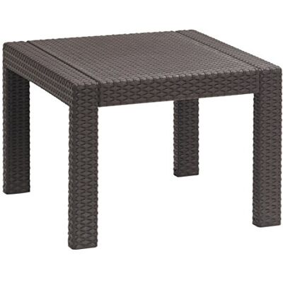 Keter Victoria Tisch Table Marron 59 x 59 x 43 cm - Publicité Keter Victoria Tisch Table Marron 59 x 59 x 43 cm - Publicité