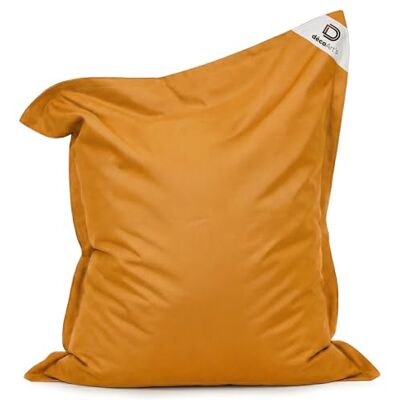 deco arts Pouf Géant XXL Intérieur et Extérieur, Déhoussable, Salon, Jardin, Jaune Miel - Publicité deco arts Pouf Géant XXL Intérieur et Extérieur, Déhoussable, Salon, Jardin, Jaune Miel - Publicité