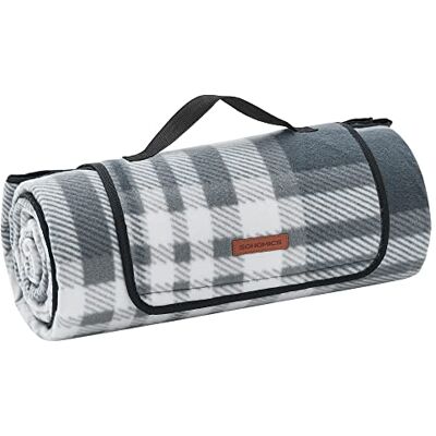 Couverture de pique-nique imperméable en polaire SONGMICS - 195x150 cm - Publicité Couverture de pique-nique imperméable en polaire SONGMICS - 195x150 cm - Publicité