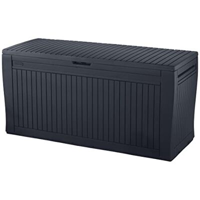 Keter Koll Living Boîte à coussins 270 l - Publicité Keter Koll Living Boîte à coussins 270 l - Publicité