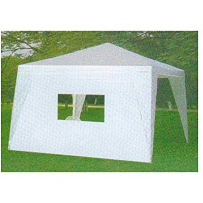 TERRE JARDIN Mur fenêtre pour tonnelle de Jardin 3 x 3 m Unité Bleu - Publicité TERRE JARDIN Mur fenêtre pour tonnelle de Jardin 3 x 3 m Unité Bleu - Publicité