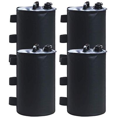 ABCCANOPY Lestes à Eau pour auvent, 40 kg (Noir) - Publicité ABCCANOPY Lestes à Eau pour auvent, 40 kg (Noir) - Publicité