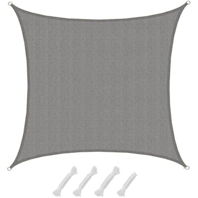 AMANKA 5x5 Voile d'Ombrage Rectangulaire 90% UV Protection Toile d'Ombrage Perméable Toile Pergola Voiles d'Ombrage pour Patio Bache d'Ombrage Parasol Toile Perméable Protege Soleil Terrasse - Publicité AMANKA 5x5 Voile d'Ombrage Rectangulaire 90% UV Protection Toile d'Ombrage Perméable Toile Pergola Voiles d'Ombrage pour Patio Bache d'Ombrage Parasol Toile Perméable Protege Soleil Terrasse - Publicité
