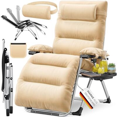 KESSER - Tumbona - 200 kg - Adjustable - Chaise longue - Publicité KESSER - Tumbona - 200 kg - Adjustable - Chaise longue - Publicité