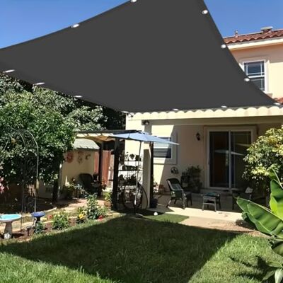 ART Voile d'Ombrage Rectangulaire Étanche 0.8x2.1m Voiles Ombrages Rectangulaire, Polyester Protection UV Solaire pour Jardin Balcons Terrasse Pergola avec Oeillet Cordon - Publicité ART Voile d'Ombrage Rectangulaire Étanche 0.8x2.1m Voiles Ombrages Rectangulaire, Polyester Protection UV Solaire pour Jardin Balcons Terrasse Pergola avec Oeillet Cordon - Publicité