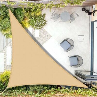 AXT SHADE - Toldo triangular - 3x3x4,25m - PU - Shade sail - Publicité AXT SHADE - Toldo triangular - 3x3x4,25m - PU - Shade sail - Publicité