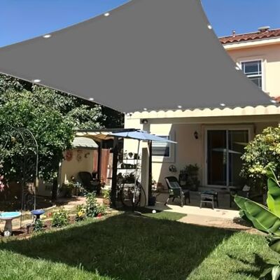ART Voile d'Ombrage Rectangulaire Étanche 3.3x4.6m Voiles Ombrages Rectangulaire, Polyester Protection UV Solaire pour Jardin Balcons Terrasse Pergola avec Oeillet Cordon - Publicité ART Voile d'Ombrage Rectangulaire Étanche 3.3x4.6m Voiles Ombrages Rectangulaire, Polyester Protection UV Solaire pour Jardin Balcons Terrasse Pergola avec Oeillet Cordon - Publicité