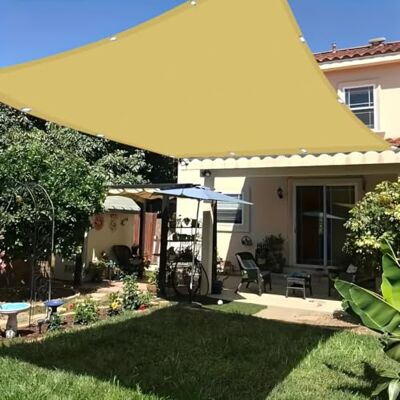 ART Voile d'Ombrage Rectangulaire Étanche 3.1x3.1m Voiles Ombrages Rectangulaire, Polyester Protection UV Solaire pour Jardin Balcons Terrasse Pergola avec Oeillet Cordon - Publicité ART Voile d'Ombrage Rectangulaire Étanche 3.1x3.1m Voiles Ombrages Rectangulaire, Polyester Protection UV Solaire pour Jardin Balcons Terrasse Pergola avec Oeillet Cordon - Publicité
