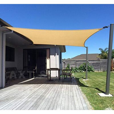 AXT SHADE - Square 2.5x2.5m - Sand - HDPE UV50+ - voile d'ombrage - Publicité AXT SHADE - Square 2.5x2.5m - Sand - HDPE UV50+ - voile d'ombrage - Publicité