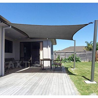 AXT SHADE - Rectangle 3x4m - HDPE 185g/m2 - Voile d'ombrage - Publicité AXT SHADE - Rectangle 3x4m - HDPE 185g/m2 - Voile d'ombrage - Publicité
