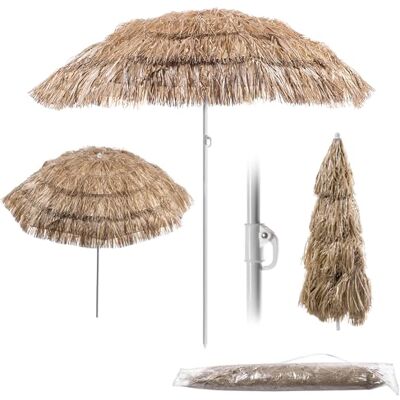 Kadax - Parasol Rond pour Balcon, Jardin, Terrasse, Piscine & Plage - Hauteur Réglable - Publicité Kadax - Parasol Rond pour Balcon, Jardin, Terrasse, Piscine & Plage - Hauteur Réglable - Publicité