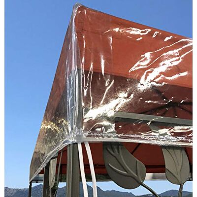 QUICK STAR Housse de Protection pour Les Pavillons de Jardin 3x3m Transparent - Publicité QUICK STAR Housse de Protection pour Les Pavillons de Jardin 3x3m Transparent - Publicité