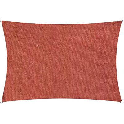 Lumaland Voile d'ombrage rectangulaire 2 x 3 m Protection Solaire résistante aux intempéries avec Cordes de Fixation pour terrasse, Jardin et Balcon en polyéthylène Haute densité avec - Publicité Lumaland Voile d'ombrage rectangulaire 2 x 3 m Protection Solaire résistante aux intempéries avec Cordes de Fixation pour terrasse, Jardin et Balcon en polyéthylène Haute densité avec - Publicité