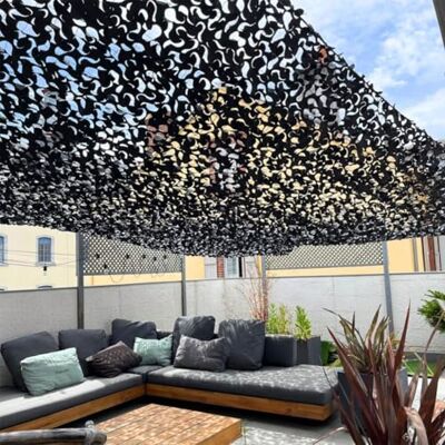 Le Filet de Camouflage Filet de Camouflage Noir Filet d’Ombrage Extérieur Résistant Haut de Gamme Protection Solaire & Voile d'Ombrage Anti-UV Différentes Tailles, Formes et Couleurs Terrasse, Pergola, Jardin - Publicité Le Filet de Camouflage Filet de Camouflage Noir Filet d’Ombrage Extérieur Résistant Haut de Gamme Protection Solaire & Voile d'Ombrage Anti-UV Différentes Tailles, Formes et Couleurs Terrasse, Pergola, Jardin - Publicité