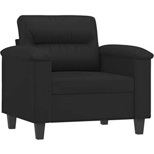 vidaXL Canapé à 2 Places, Causeuse avec Accoudoirs, Siège avec Dossier Rembourré, Meuble de Salon Salle de Séjour, Moderne, Noir Similicuir - Publicité vidaXL Canapé à 2 Places, Causeuse avec Accoudoirs, Siège avec Dossier Rembourré, Meuble de Salon Salle de Séjour, Moderne, Noir Similicuir - Publicité