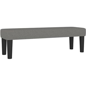 vidaXL Banc Ottoman Banquette Rembourré Banc de Lit Banc d'Entrée Chambre à Coucher Salon Couloir Intérieur Gris Foncé 100x30x30 cm Tissu - Publicité vidaXL Banc Ottoman Banquette Rembourré Banc de Lit Banc d'Entrée Chambre à Coucher Salon Couloir Intérieur Gris Foncé 100x30x30 cm Tissu - Publicité