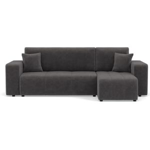 Best Mobilier Nicole Canapé d'angle réversible - Gris - Canapé - Publicité Best Mobilier Nicole Canapé d'angle réversible - Gris - Canapé - Publicité