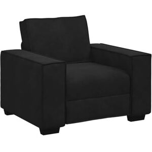 vidaXL Fauteuil Noir 60 cm Velours, Fauteuil canapé Simple, Chaise d'appoint, Chaise relaxante, Chaise Longue, Chaise TV, canapé Une Place, Chaise - Publicité vidaXL Fauteuil Noir 60 cm Velours, Fauteuil canapé Simple, Chaise d'appoint, Chaise relaxante, Chaise Longue, Chaise TV, canapé Une Place, Chaise - Publicité