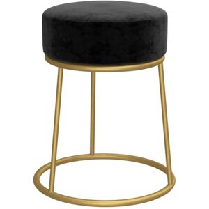 vidaXL Tabouret Rond Pouf de Salon Repose-Pied de Salle de Séjour Tabouret de Couloir Chambre à Coucher Maison Intérieur Noir Velours - Publicité vidaXL Tabouret Rond Pouf de Salon Repose-Pied de Salle de Séjour Tabouret de Couloir Chambre à Coucher Maison Intérieur Noir Velours - Publicité