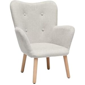 Miliboo Fauteuil Enfant scandinave en Tissu Effet Velours texturé Beige et Bois Clair Baby Bristol - Publicité Miliboo Fauteuil Enfant scandinave en Tissu Effet Velours texturé Beige et Bois Clair Baby Bristol - Publicité