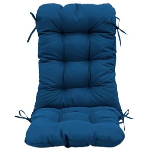 deco arts Coussin pour Chaise avec Dossier 50x120x8cm Galette de Chaise avec Dossier Capitonné Imperméable, Confortable & capitonné Bleu pétrole - Publicité deco arts Coussin pour Chaise avec Dossier 50x120x8cm Galette de Chaise avec Dossier Capitonné Imperméable, Confortable & capitonné Bleu pétrole - Publicité