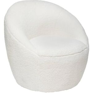 ATMOSPHERA CREATEUR D'INTERIEUR Atmosphera Fauteuil Romi Blanc Bouclette - Publicité ATMOSPHERA CREATEUR D'INTERIEUR Atmosphera Fauteuil Romi Blanc Bouclette - Publicité