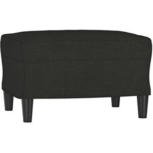vidaXL Repose-pied Pouf de Chambre à Coucher Tabouret de Canapé Meuble de Salon Salle de Séjour Maison Intérieur Noir 60x50x41 cm Tissu - Publicité vidaXL Repose-pied Pouf de Chambre à Coucher Tabouret de Canapé Meuble de Salon Salle de Séjour Maison Intérieur Noir 60x50x41 cm Tissu - Publicité