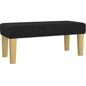 vidaXL Banc Ottoman Banquette Rembourré Banc de Lit Banc d'Entrée Chambre à Coucher Salon Couloir Intérieur Noir 70x30x30 cm Tissu - Publicité vidaXL Banc Ottoman Banquette Rembourré Banc de Lit Banc d'Entrée Chambre à Coucher Salon Couloir Intérieur Noir 70x30x30 cm Tissu - Publicité