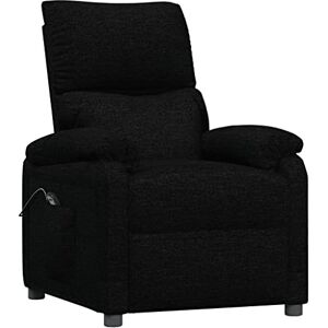 vidaXL Fauteuil Inclinable Électrique, Fauteuil de Relaxation avec Dossier et Repose-Pied, Fauteuil Releveur, Siège de Salle de Séjour Salon Intérieur, Moderne, Noir Tissu - Publicité vidaXL Fauteuil Inclinable Électrique, Fauteuil de Relaxation avec Dossier et Repose-Pied, Fauteuil Releveur, Siège de Salle de Séjour Salon Intérieur, Moderne, Noir Tissu - Publicité