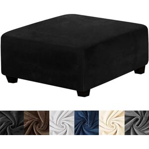 uyeoco Velours Housses de Pouf Carrées 30x30/40x40/60x60/70x70 Extensibles Housse ottomane Housse de Repose-Pieds Rectangle Housse de Protection pour Repose-Pieds carrées ( Color : #3 , Size : 30x30 cm ) - Publicité