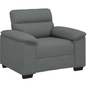 vidaXL Fauteuil Gris foncé 100x81x84 cm Tissu, Fauteuil canapé Simple, Fauteuil d'appoint, Fauteuil de Relaxation, Fauteuil de Salon, Fauteuil TV - Publicité vidaXL Fauteuil Gris foncé 100x81x84 cm Tissu, Fauteuil canapé Simple, Fauteuil d'appoint, Fauteuil de Relaxation, Fauteuil de Salon, Fauteuil TV - Publicité