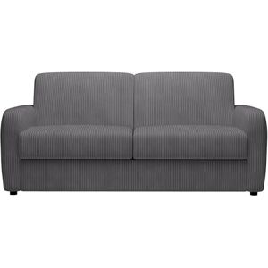 Mobilier-Deco Olivier Canapé 3 Places Convertible rapido en Velours côtelé Anthracite Matelas Memory 14 cm - Publicité Mobilier-Deco Olivier Canapé 3 Places Convertible rapido en Velours côtelé Anthracite Matelas Memory 14 cm - Publicité