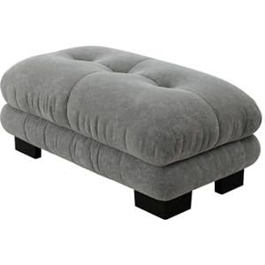 SoarTalent Ottoman Modulaire en Chenille, Structure en Bois, Repose-Pieds pour Salon, Rose Gris - Publicité SoarTalent Ottoman Modulaire en Chenille, Structure en Bois, Repose-Pieds pour Salon, Rose Gris - Publicité