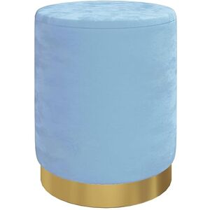vidaXL Tabouret de Rangement Rond Pouf de Salon Repose-Pied de Salle de Séjour Tabouret de Couloir Chambre Maison Intérieur Bleu Clair Velours 31 x 37 cm - Publicité vidaXL Tabouret de Rangement Rond Pouf de Salon Repose-Pied de Salle de Séjour Tabouret de Couloir Chambre Maison Intérieur Bleu Clair Velours 31 x 37 cm - Publicité