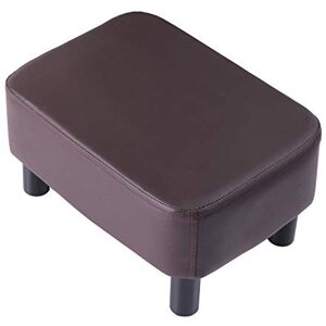 IBUYKE Petit Repose-Pieds en Cuir PU Repose-Pieds Ottoman Moderne Maison Salon Chambre Tabouret rectangulaire avec siège rembourré, Marron RF-BD209-C - Publicité IBUYKE Petit Repose-Pieds en Cuir PU Repose-Pieds Ottoman Moderne Maison Salon Chambre Tabouret rectangulaire avec siège rembourré, Marron RF-BD209-C - Publicité