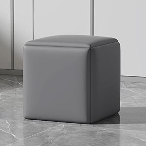 ORICALCHASM Chaise ottomane gigogne 5 en 1, tabourets empilables, banc ottoman carré en cuir, tabourets empilables, repose-pieds avec roulettes pivotantes for salon, salle à manger(Grey,13.8"D x 13.8"W x 14"H) - Publicité ORICALCHASM Chaise ottomane gigogne 5 en 1, tabourets empilables, banc ottoman carré en cuir, tabourets empilables, repose-pieds avec roulettes pivotantes for salon, salle à manger(Grey,13.8"D x 13.8"W x 14"H) - Publicité